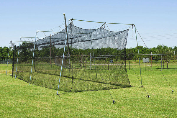 Baseball Batting Cage Practice Hitting