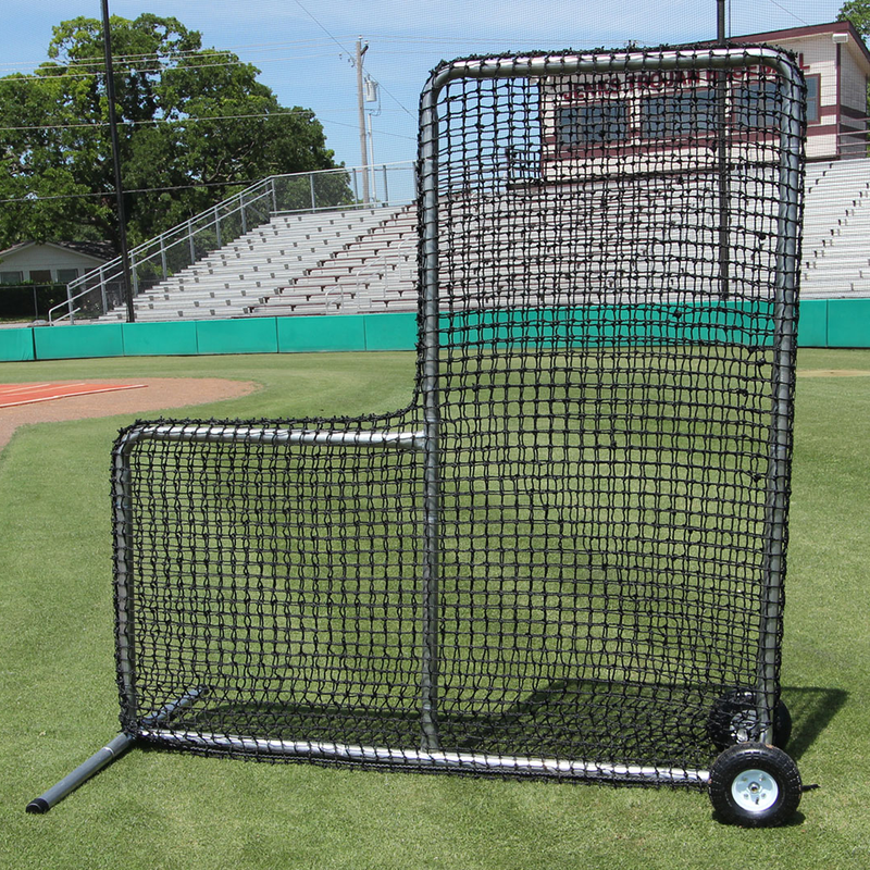 7x7 Premiere Commercial Steel L Net and Frame with Wheels