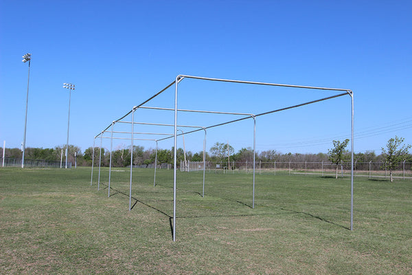 Sturdy Backyard Stand Alone Batting Cage Frame