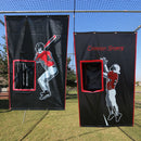 2 Sport Baseball Football Vinyl Backstop