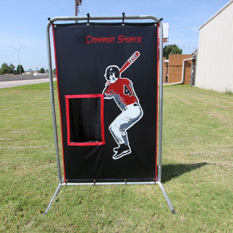 Vinyl Baseball Backstop with Steel Frame