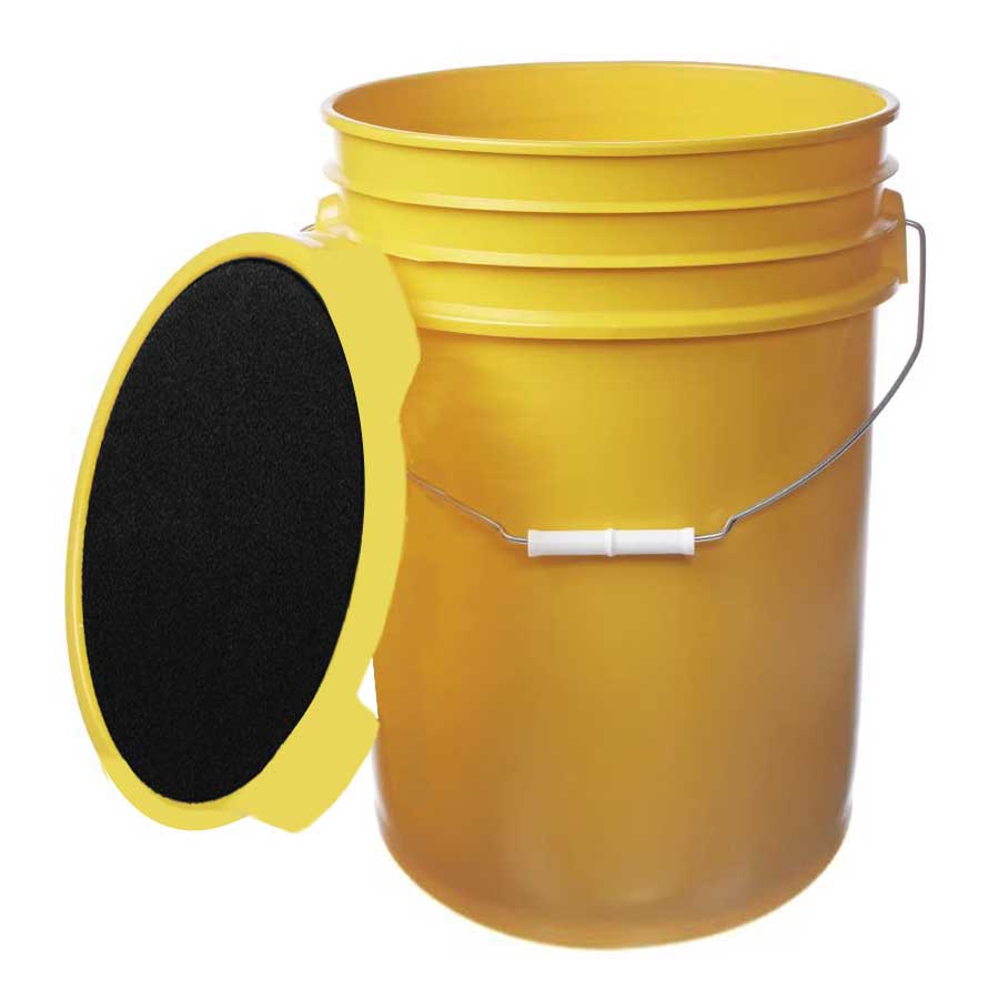 Baseball Bucket With Padded Seat