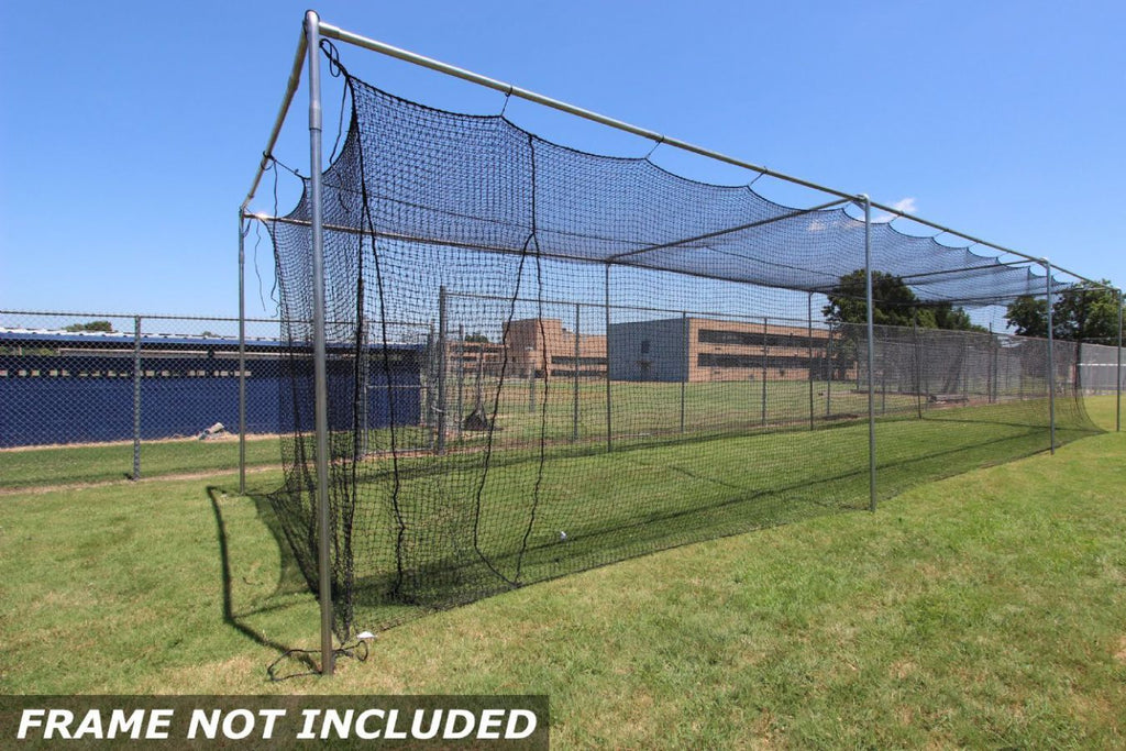 Jones-Sports X-Heavy Duty Commercial Batting Cage Frame Kit – 55' X 14' X 12' – Baseball/Softball