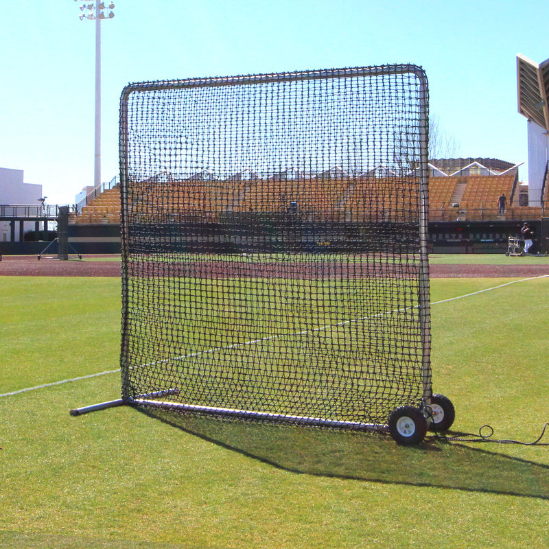 8x8 Commercial Premier Fielder Protection Screen with Wheels