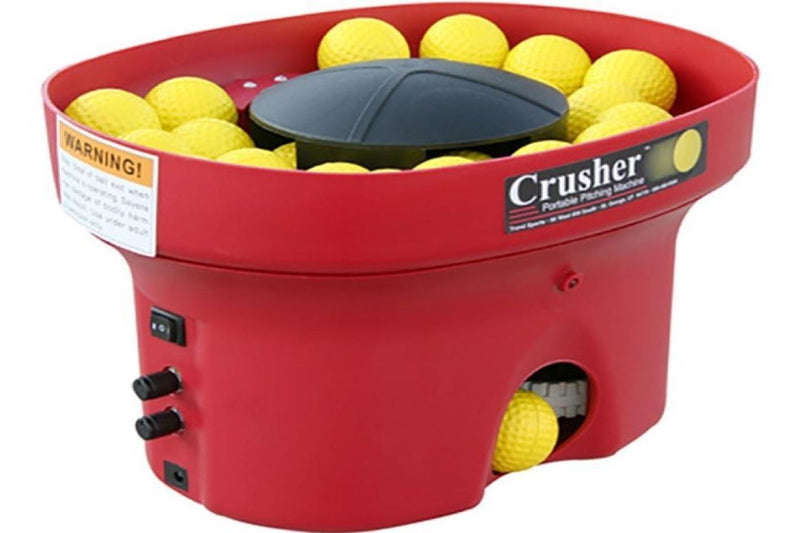 Crusher Fastball & Curveball Mini Ball Pitching Machine