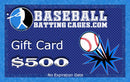 Baseball Batting Cages $500 Gift Card