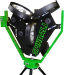 The Spinball Wizard Three Wheel Pitching Machine