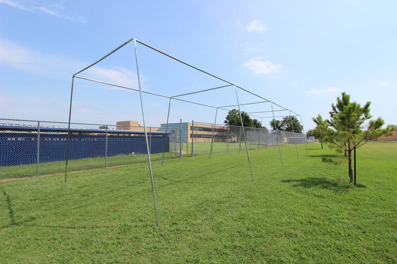 Wide Stance Stand Alone Batting Cage Frame
